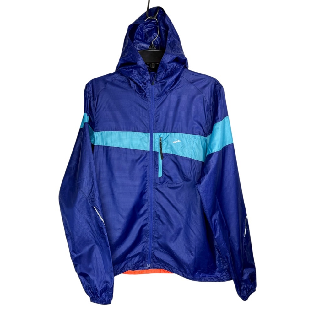 Brooks LSD Lite Mens Jacket Sz Small Shelter Technology Windbreaker Running